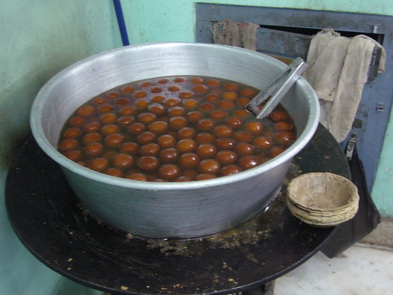 Nepali gulab jamun.